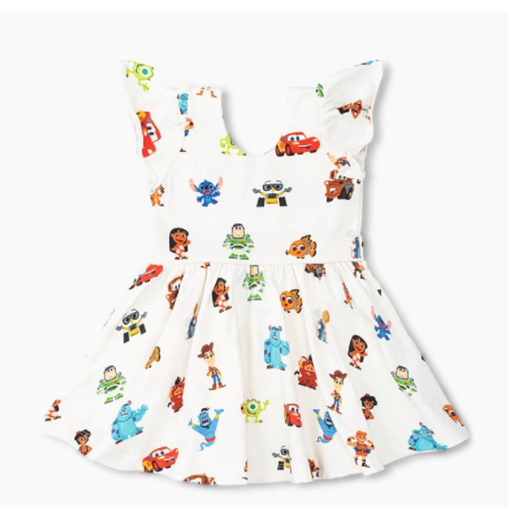 Monica + Andy Disney Pixar Let's Dance dress NWT